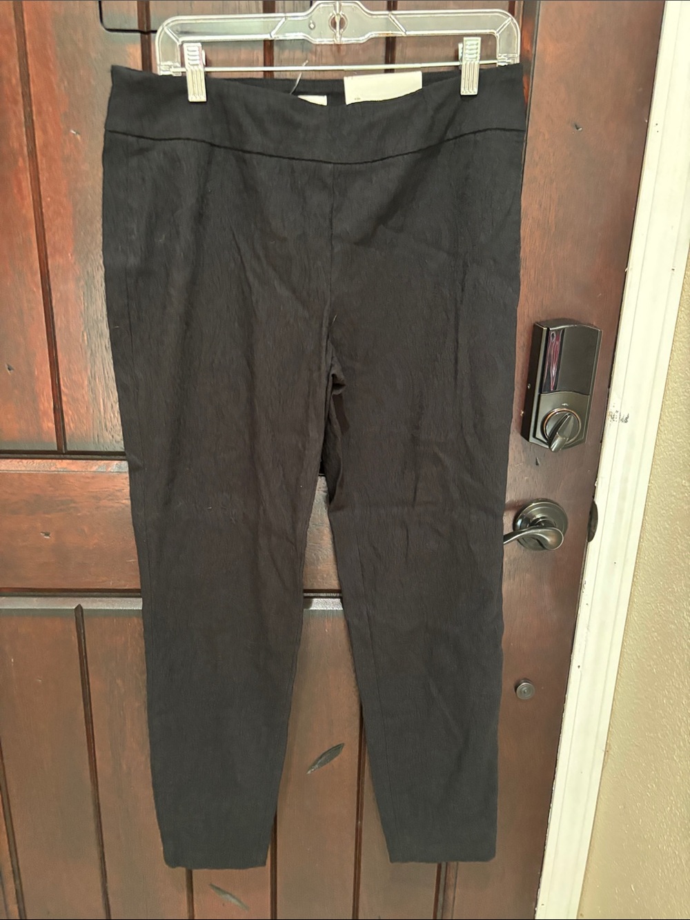 Cato Black Skinny Ponte Pants 14 NWT